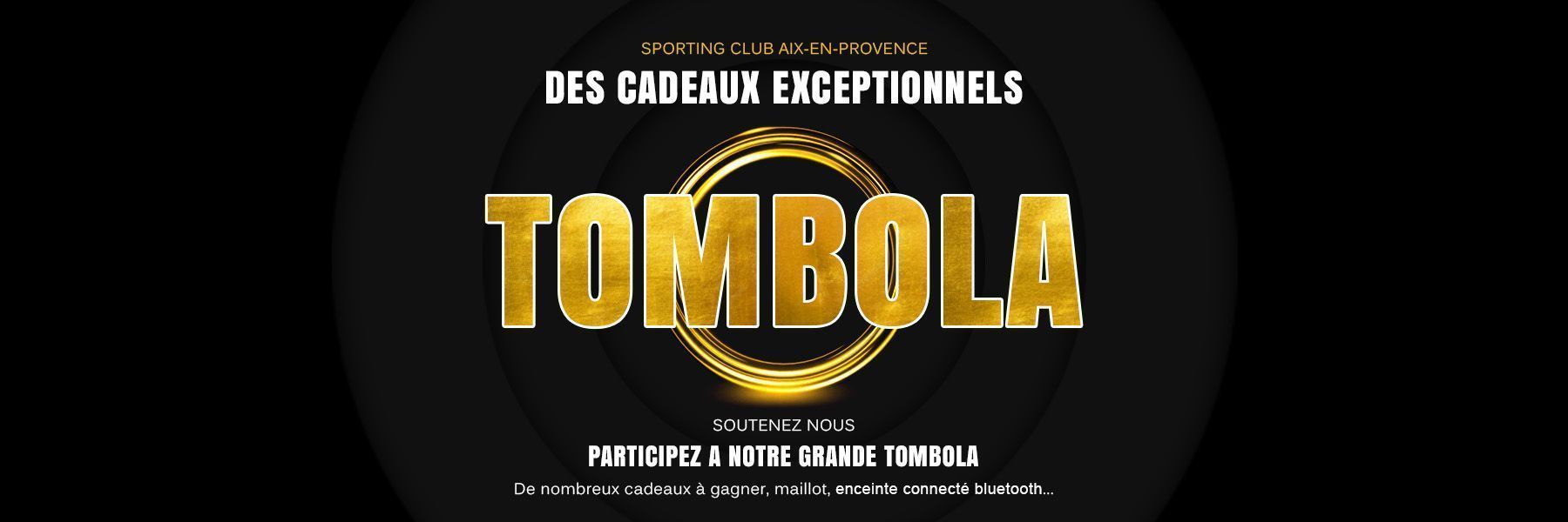 Tombola du Sporting CLub Aix en Provence