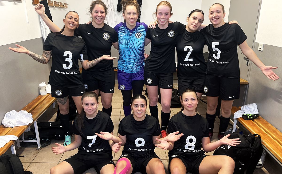 Club de football fille sur Aix-en-Provence