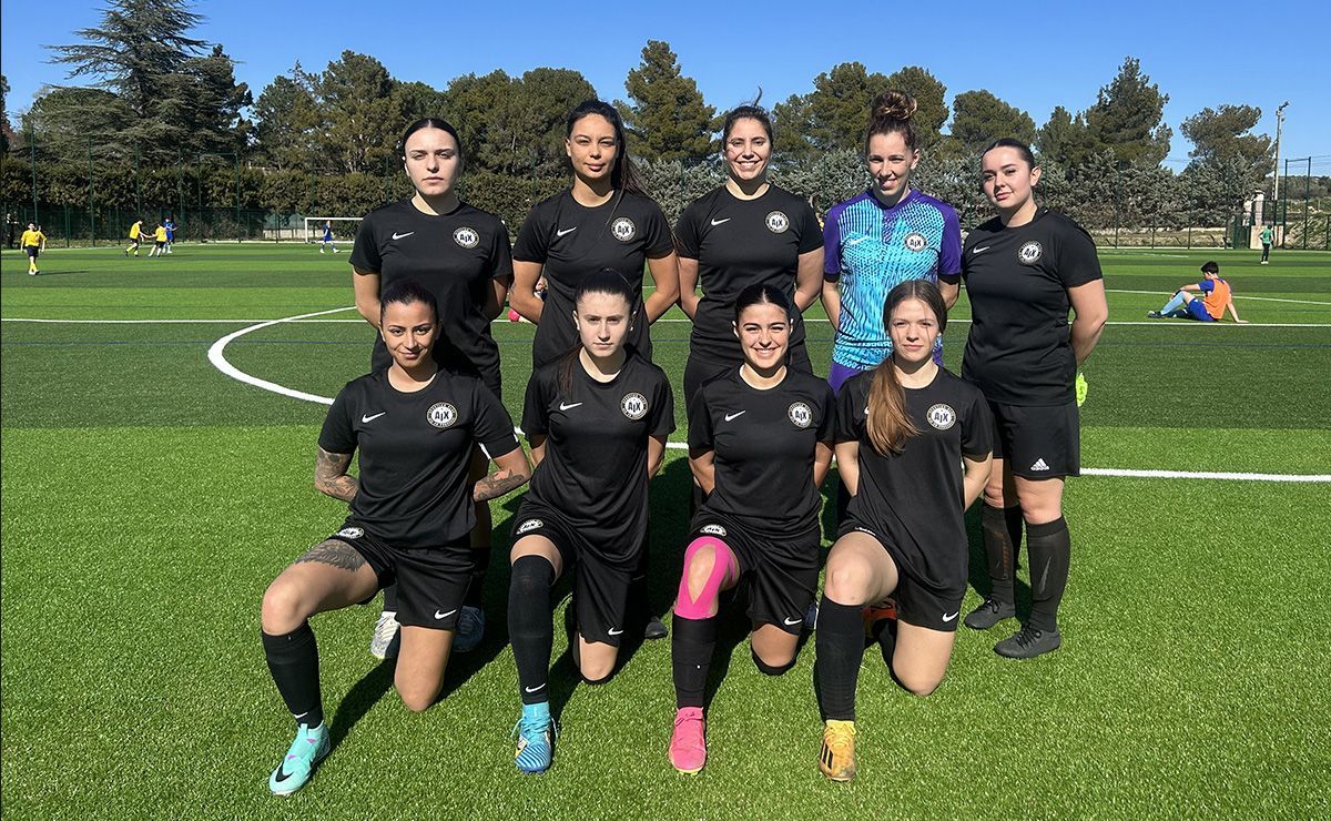 Club de football fille sur Aix-en-Provence