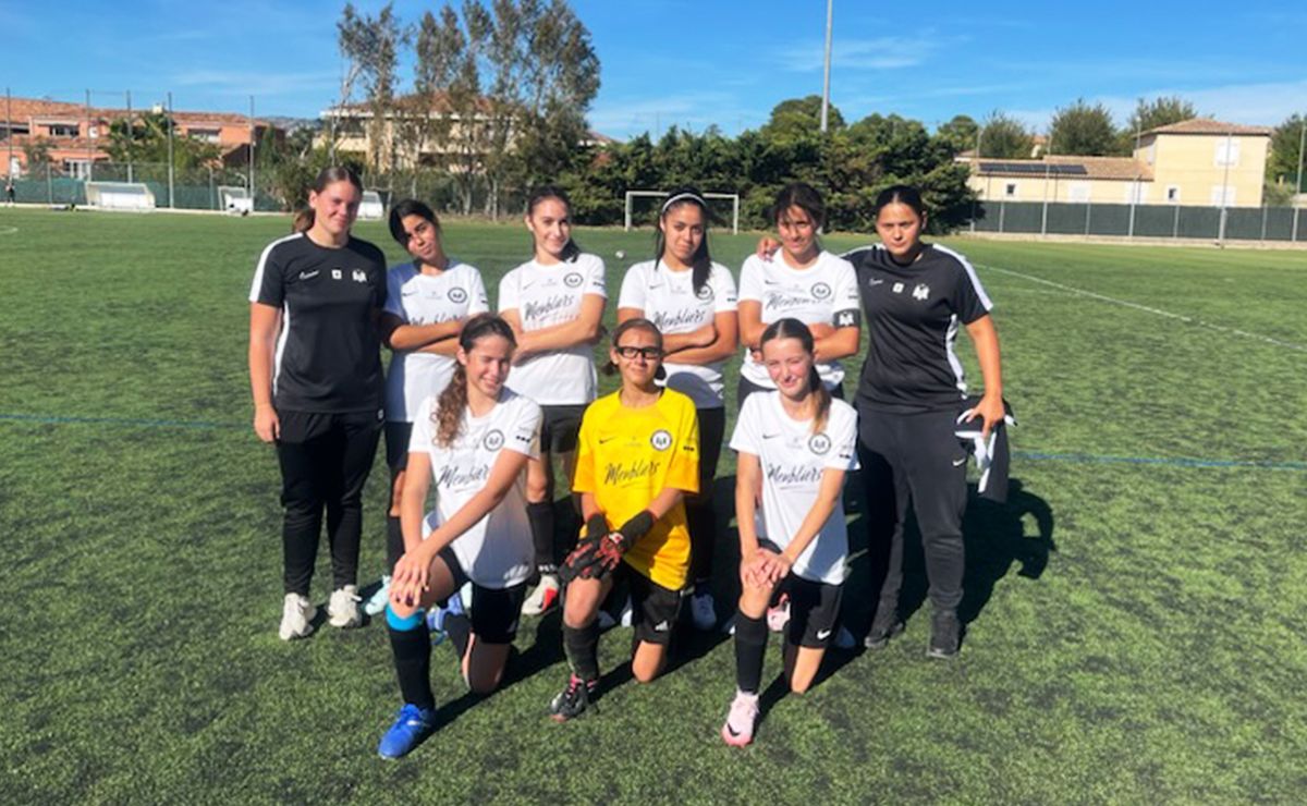 Photo de nos U15 Féminines