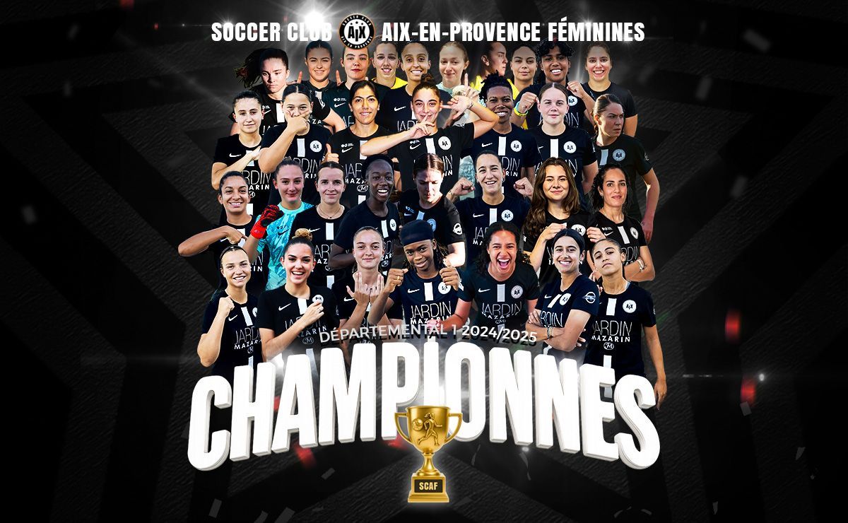 Championnes Départemental 1 féminines