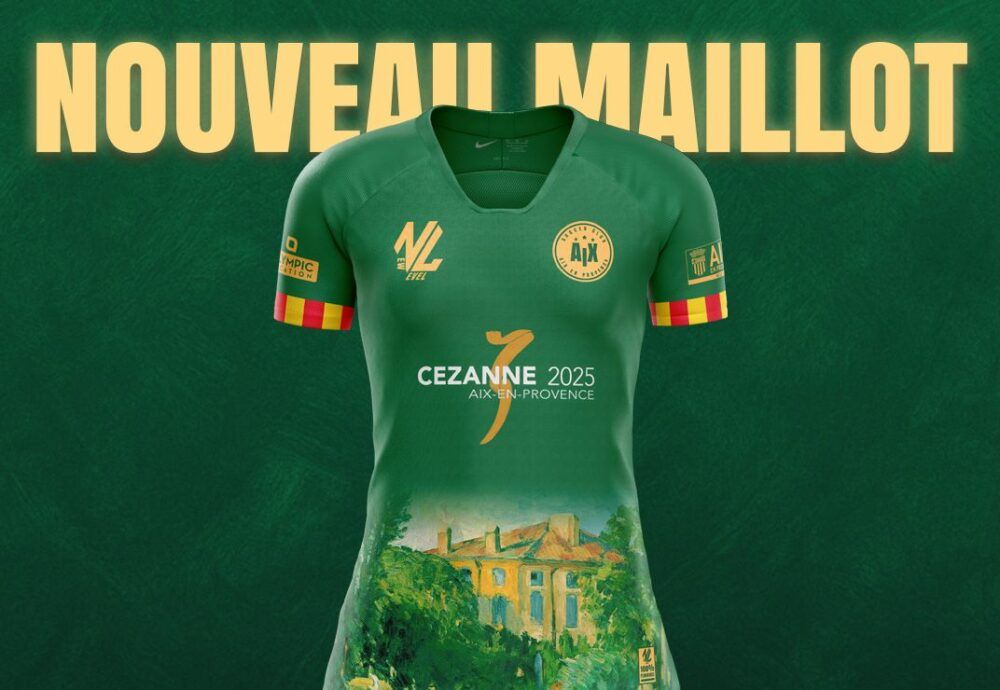 Nouveau maillot Cézanne
