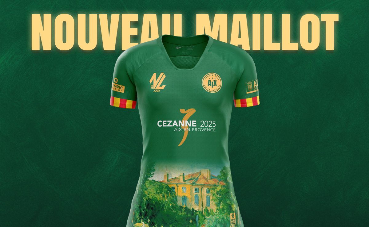 Nouveau maillot Cézanne