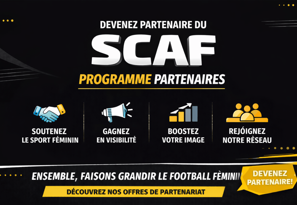 Devenez partenaire du SCAF féminin