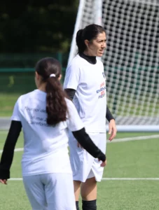 Photo du tournoi des Fiertés de Clairefontaine, notre équipe SC Aix Féminin à fièrement représenter la Ligue Méditerranée