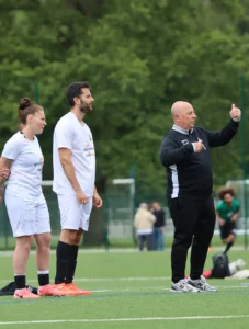 Photo du tournoi des Fiertés de Clairefontaine, notre équipe SC Aix Féminin à fièrement représenter la Ligue Méditerranée