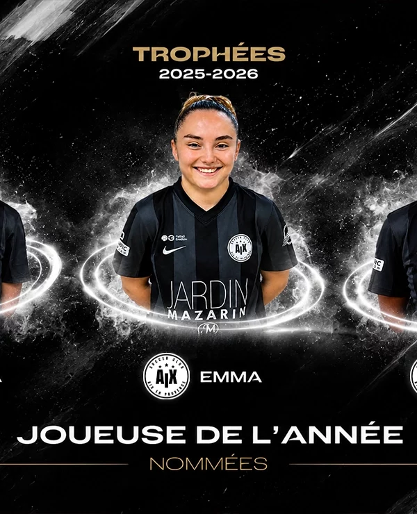 Joueuse de l'année du Soccer Club Aix-en-Provence Féminin