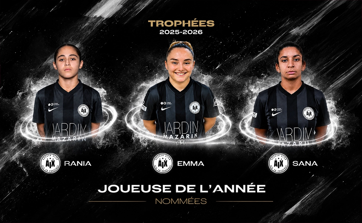 Joueuse de l'année du Soccer Club Aix-en-Provence Féminin