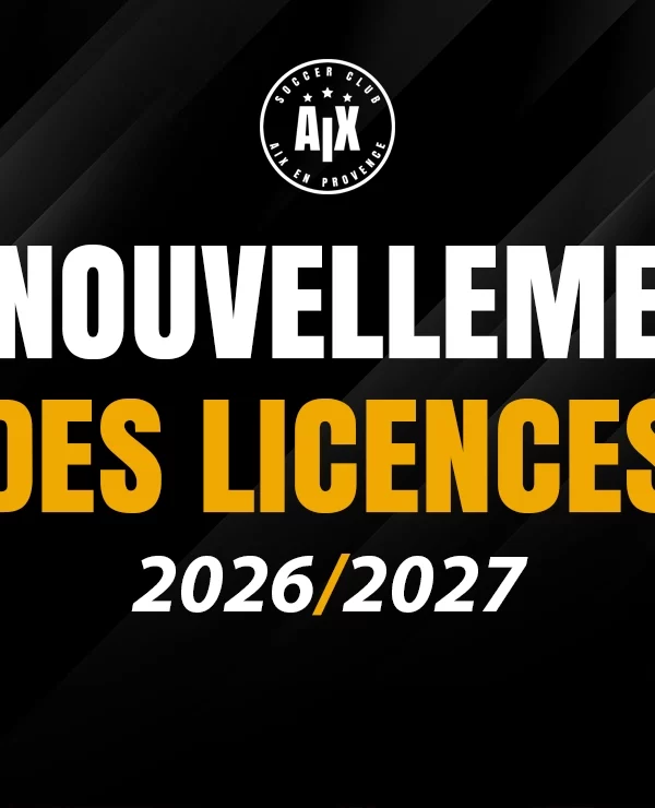 Renouvellement des licences 2026/2027