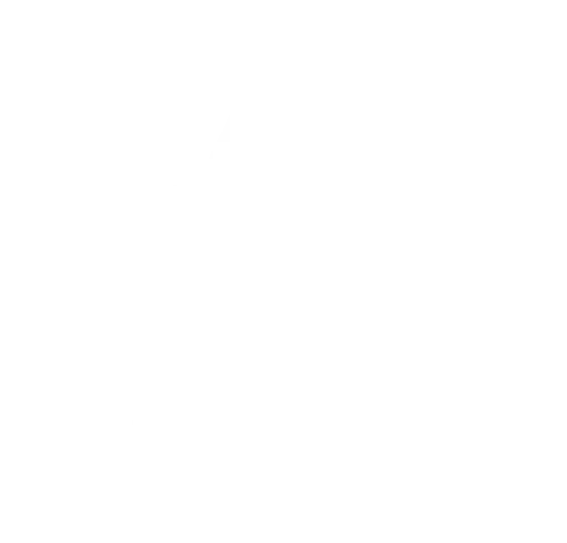 Une étoile blanche à cinq branches sur un fond transparent.